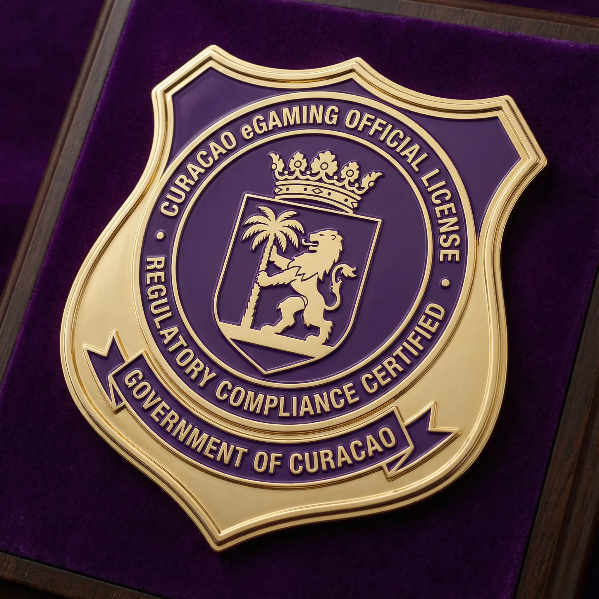 Selo de licença Curaçao eGaming do 72bet